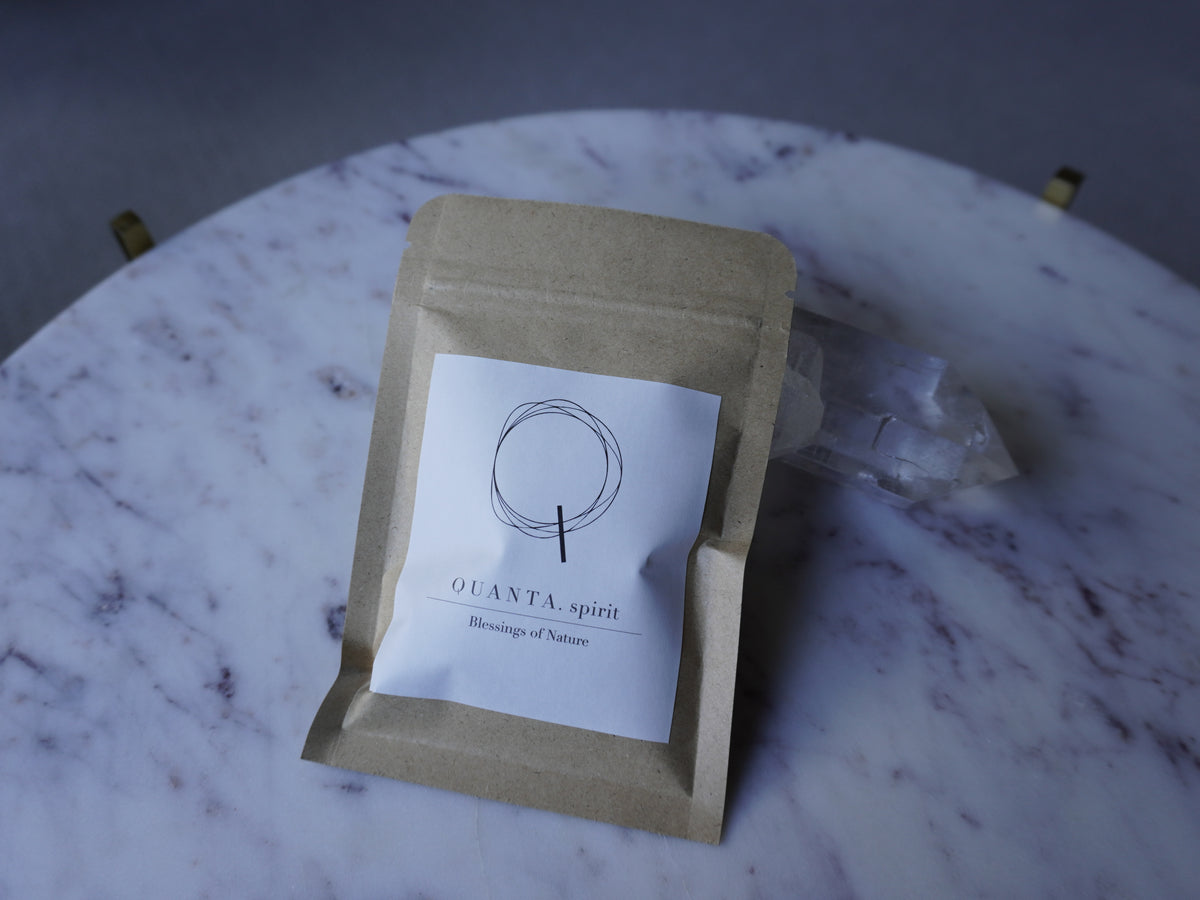［QUANTA］himalayan rock bath salt（pink）/ morishio（purifying salt mound）
